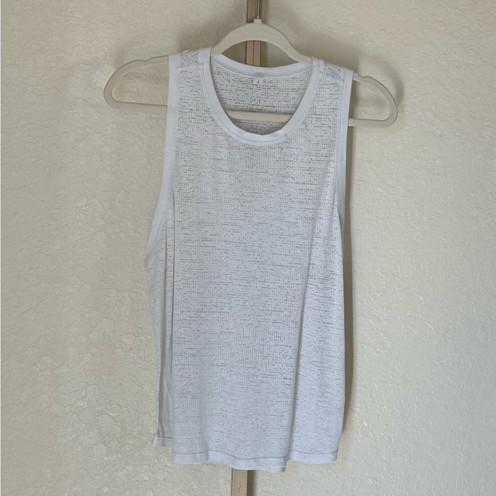 Lululemon Timeless Classic Tank Top – White Size 8 - Picture 2 of 9